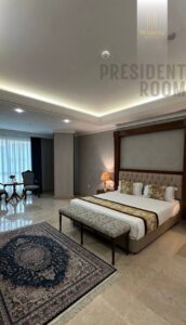 تخت دو نفره سوییت پرزیدنت ویستریا