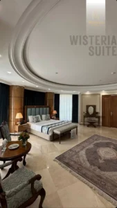 تخت دو نفره سوییت ویستریا